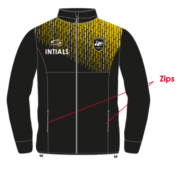 New Mills JFC Training Range Midlayer Top Full Zip – Junior Sizes