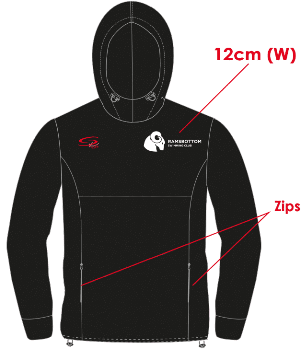 Ramsbottom Swim Senior Size Hoodie